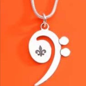 ISO Mignon Faget bass cleft charm